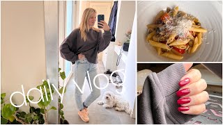 Daily vlog  dwa przepisy na makaron z warzywami i z rybą [upl. by Tonia]