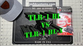 New Streamlight TLR1 HLX vs TLR1 HL Comparison and review [upl. by Aridni415]