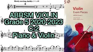 Grade 5 violin 2020 2023 C2 Piano amp Violin [upl. by Emma]