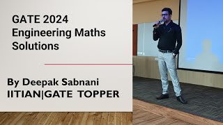 Q47  Gate 2024 Engineering Maths Maxima and Minima By IITIAN [upl. by Neelyar]