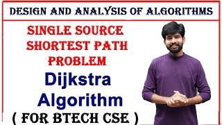 shortest path problems  single source shortest path problem  dijkstras algorithm  daa subject [upl. by Aicirpac354]