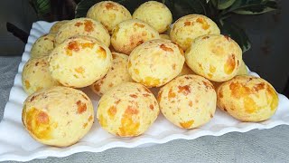 O JEITO CERTO E FÁCIL DE FAZER PÃO DE QUEIJO MINEIRO O MELHOR PÃO DE QUEIJO DO BRASIL [upl. by Ahsotal]