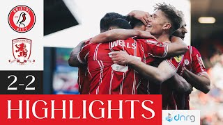 BELL amp CORNICK ON THE SCORESHEET 💥 Bristol City 22 Middlesbrough  Highlights [upl. by Yemiaj736]