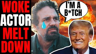 Woke Marvel Actor Mark Ruffalo BREAKS DOWN Over Trump Victory  Hollywood Is BROKEN Over Election [upl. by Dailey]