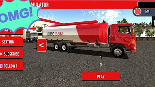 IDBS truck tungki game play of truck on roads [upl. by Thomasine428]