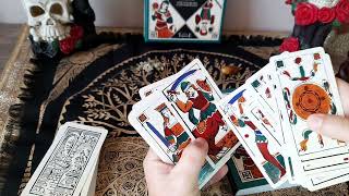 Tirage et review Le Tarot Minchiate Restauré [upl. by Aramois]