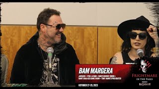 Bam Margera QampA Panel Frightmare in the Falls Oct 29 2023 [upl. by Guillermo]