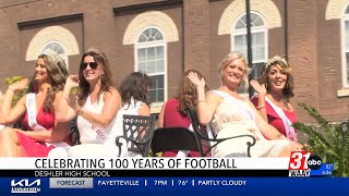 Deshler High School celebrates 100 years of football [upl. by Molini]