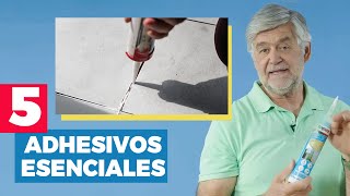 5 adhesivos y siliconas esenciales que debes tener en la casa [upl. by Alisander736]