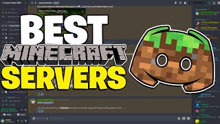 BEST MINECRAFT DISCORD SERVERS TO JOIN IN 2021Bedrock amp Java [upl. by Glynis317]