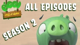 Angry Birds  Piggy Tales  Pigs at Work  All Episodes Mashup  Season 2 [upl. by Hemphill]