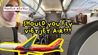 ✈️ VIETJET AIR REVIEW  JAKARTA TO HO CHI MINH ✅ [upl. by Range403]