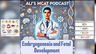 Alis MCAT Podcast 2  Embryogenesis and Fetal Development [upl. by Nuyh923]