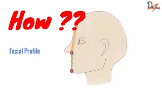 How to check facial profile of a patient  ORTHODONTICS [upl. by Nareik]