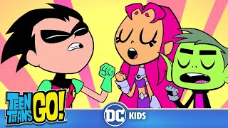 Teen Titans Go  SING ALONG The Night Begins to Shine by Cyborg amp BER  dckids [upl. by Ponce]