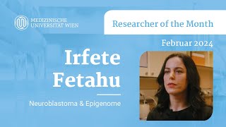 February 2024 Irfete Fetahu  Neuroblastoma amp Epigenome [upl. by Anileh]