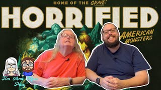 Horrified American Monsters  How to Play with Gameplay  Tom and Mom Play Board Games [upl. by Castor513]