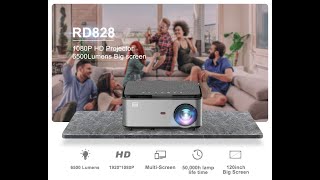 Rigal RD828 Full HD Projector [upl. by Finnie52]