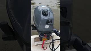 Yamaha 5 hp 4 Stroke Outboard motor [upl. by Sorkin]