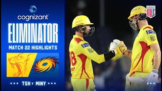 Cognizant Major League Cricket Eliminator Highlights  Texas Super Kings Vs MI New York [upl. by Aveer]