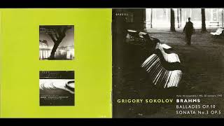 Grigory Sokolov  Complete recordings  Brahms [upl. by Daveta]