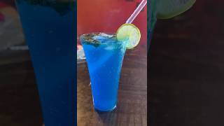 Mocktail  blue lagoon mojito  day 921 days shorts youtubeshorts shortsfeed status [upl. by Coffin]