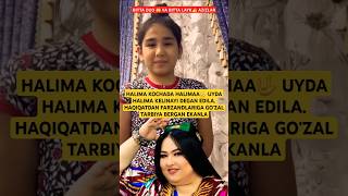 ❤️‍🩹 HALIMAXONNI FARZANDLARI BILAN OTKAZGAN SONGI KUNLARI onam ona rekk reels trend funny [upl. by Vida]