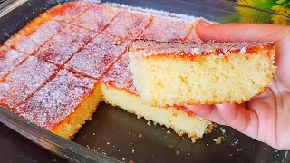 Recette économique Gâteau Sans oeuf Sans beurre ‼️Facile Rapide en 10minGâteau Bassboussa [upl. by Einnahpets929]