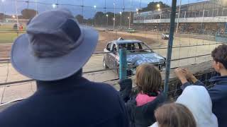 Arlington Raceway HIGHLIGHTS 2024 B2B Men’s bangers Heat one [upl. by Dnumyar137]