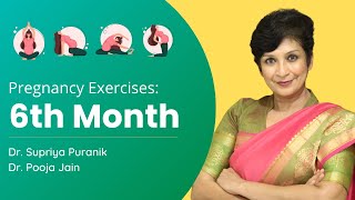 6th Month Pregnancy Exercise  Workout During Pregnancy Second Trimester  Dr Supriya Puranik [upl. by Fregger310]