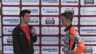 RMC Germany Wackersdorf 2018 Interview 312 Finn Gehrsitz [upl. by Ever504]