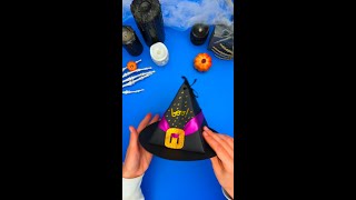 Emballage de bonbons DIY Style chapeau de sorcière  halloween diy shorts [upl. by Wootan709]