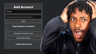 I HACKED HIS ROBLOX ACCOUNT [upl. by Keynes]