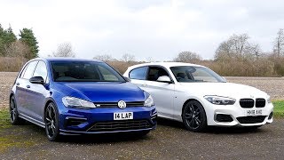 Hot Hatch Head2Head 3 Golf R vs M140i [upl. by Lichtenfeld]