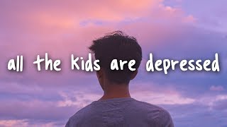 Jeremy Zucker  all the kids are depressed  Lyrics [upl. by Tarr]