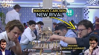 EUROPEAN CHESS CLUB CUP 2023 Magnus Carlsen 2839 VS Maxime Vachier Lagrave 2727  FINAL ROUND [upl. by Abbotsen818]