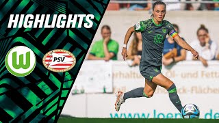 Vier Tore im letzten Test  Highlights  VfL Wolfsburg  PSV Eindhoven [upl. by Violeta]