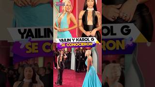 Yailin y Karol G se conocieron en los Latin Grammys 2024 [upl. by Lindy]