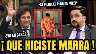 MARRA FILTRÓ EL PLAN DE MILEI Y ¿PODRIA IR PRESO [upl. by Verdie]