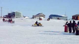 POLARIS RUSH 600 vs SKIDOO ETEC 600 [upl. by Quince]