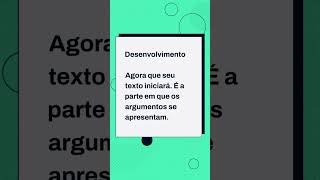 Como fazer o desenvolvimento de um texto dissertativo concurso enem redação vestibular [upl. by Rogovy258]