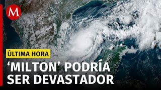 Huracán Milton tocará tierra esta noche con categoría nivel 5 [upl. by Hoashis998]