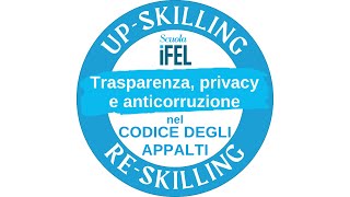 23092024  La prevenzione della corruzione nelle procedure di affidamento verifica dei requisiti [upl. by Eadie190]