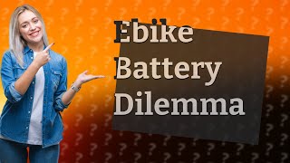 Do Ebikes still work when battery dies [upl. by Chaworth]