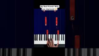 She looked at me differently after this 😳 fake skills to his wife pianosoinapp pianotutorial [upl. by Sachsse]