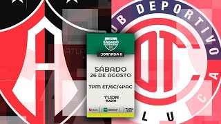 ATLAS VS TOLUCA EN VIVO 🔴 EMOCIONANTE NARRACIÓN DESDE EL JALISCO 🔥 [upl. by Azne664]