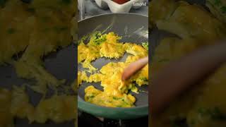 Making Creamy Scrambled Eggs with Kefir [upl. by Niwhsa]