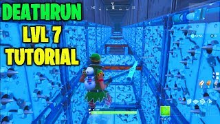 HOW TO COMPLETE CIZZORZ DEATHRUN LEVEL 7  Fortnite Creative [upl. by Bloomer]