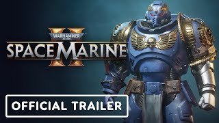 Warhammer 40000 Space Marine 2  Official The Battle Barge Trailer [upl. by Gomar]