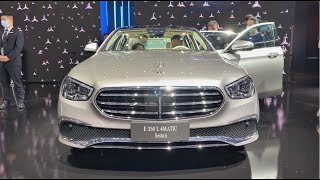 2021 MercedesBenz E350L 4Matic Walkaround—2020 Beijing Motor Show—2021款奔驰E350L，外观与内饰实拍 [upl. by Miharba604]